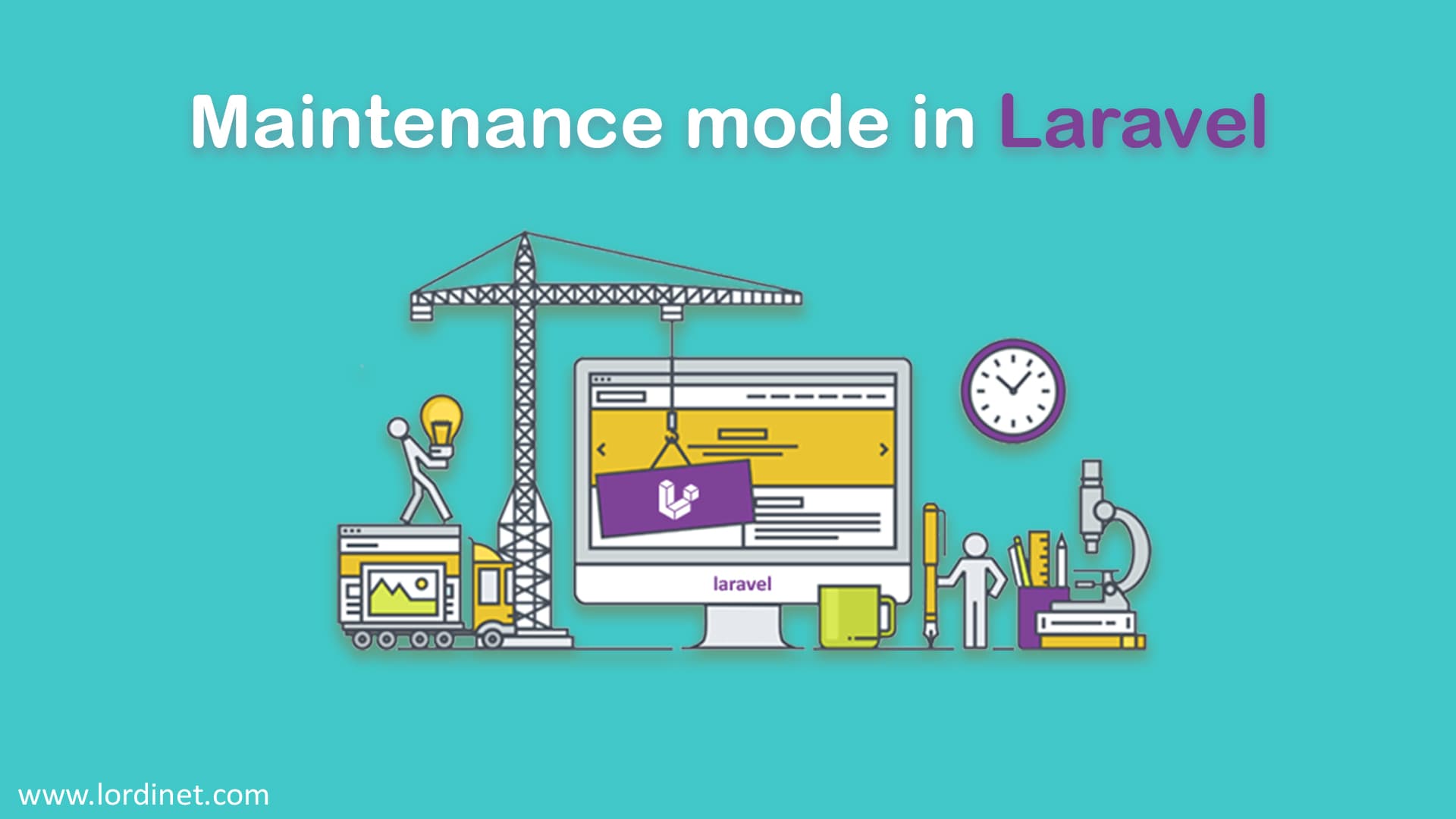 آموزش راه اندازی حالت تعمیر و نگهداری در لاراول