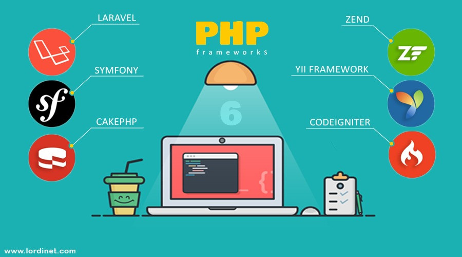6 فریم ورک محبوب PHP برای توسعه دهندگان وب